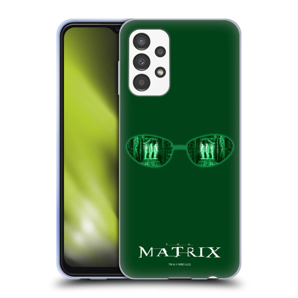 The Matrix Key Art Glass Soft Gel Case for Samsung Galaxy A13 (2022)