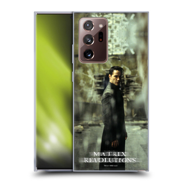 The Matrix Revolutions Key Art Neo 2 Soft Gel Case for Samsung Galaxy Note20 Ultra / 5G