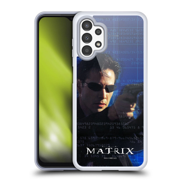 The Matrix Key Art Neo 1 Soft Gel Case for Samsung Galaxy A13 (2022)