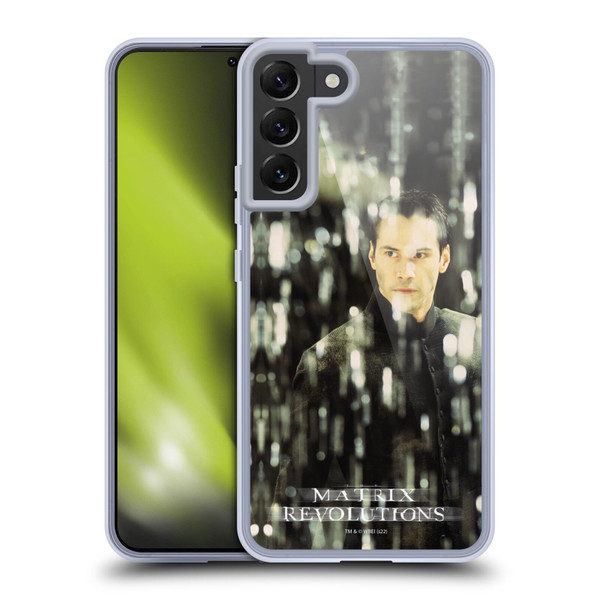The Matrix Revolutions Key Art Neo 1 Soft Gel Case for Samsung Galaxy S22+ 5G