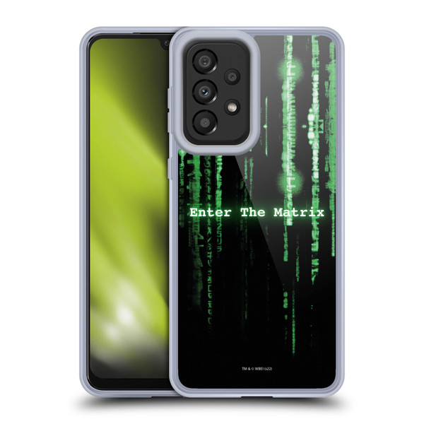 The Matrix Key Art Enter The Matrix Soft Gel Case for Samsung Galaxy A33 5G (2022)