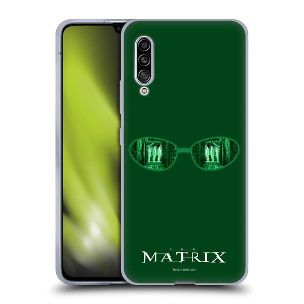 The Matrix Key Art Glass Soft Gel Case for Samsung Galaxy A90 5G (2019)