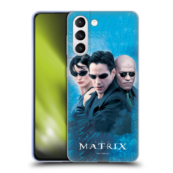 The Matrix Key Art Group 3 Soft Gel Case for Samsung Galaxy S21+ 5G