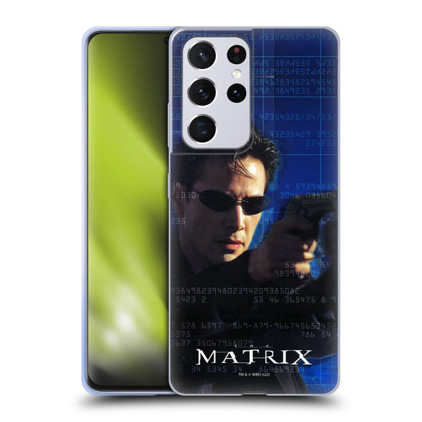 The Matrix Key Art Neo 1 Soft Gel Case for Samsung Galaxy S21 Ultra 5G
