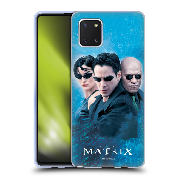The Matrix Key Art Group 3 Soft Gel Case for Samsung Galaxy Note10 Lite