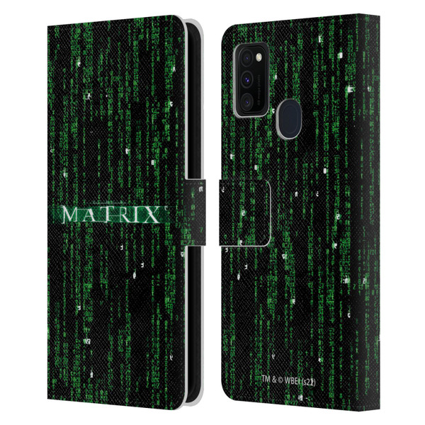 The Matrix Key Art Codes Leather Book Wallet Case Cover For Samsung Galaxy M30s (2019)/M21 (2020)