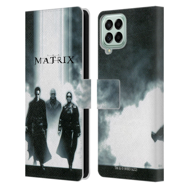 The Matrix Key Art Group 2 Leather Book Wallet Case Cover For Samsung Galaxy M33 (2022)