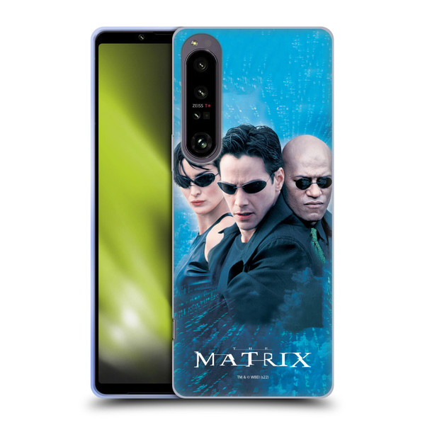 The Matrix Key Art Group 3 Soft Gel Case for Sony Xperia 1 IV