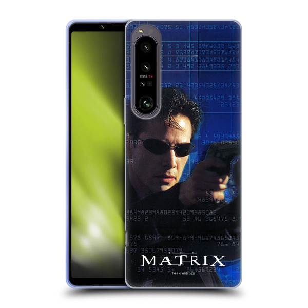 The Matrix Key Art Neo 1 Soft Gel Case for Sony Xperia 1 IV