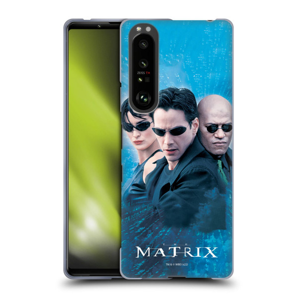 The Matrix Key Art Group 3 Soft Gel Case for Sony Xperia 1 III