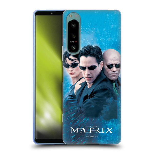 The Matrix Key Art Group 3 Soft Gel Case for Sony Xperia 5 IV