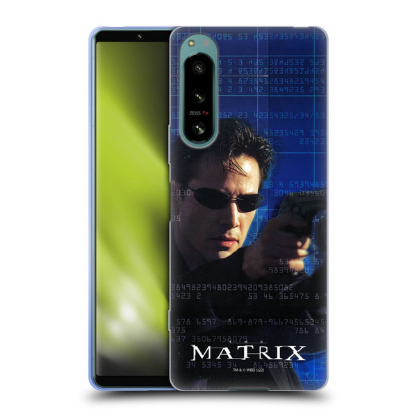 The Matrix Key Art Neo 1 Soft Gel Case for Sony Xperia 5 IV