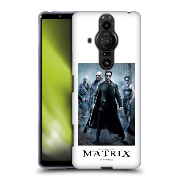 The Matrix Key Art Group 1 Soft Gel Case for Sony Xperia Pro-I