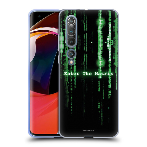 The Matrix Key Art Enter The Matrix Soft Gel Case for Xiaomi Mi 10 5G / Mi 10 Pro 5G