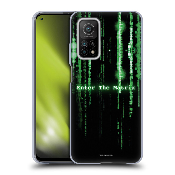 The Matrix Key Art Enter The Matrix Soft Gel Case for Xiaomi Mi 10T 5G