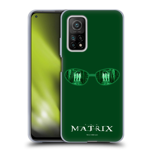 The Matrix Key Art Glass Soft Gel Case for Xiaomi Mi 10T 5G