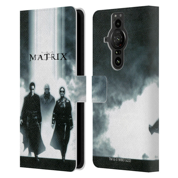 The Matrix Key Art Group 2 Leather Book Wallet Case Cover For Sony Xperia Pro-I