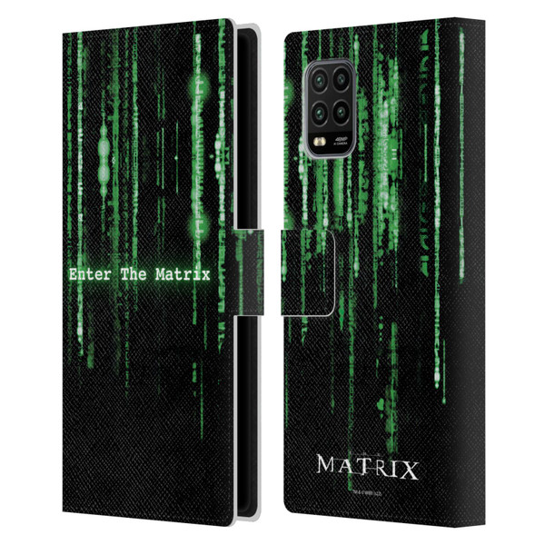 The Matrix Key Art Enter The Matrix Leather Book Wallet Case Cover For Xiaomi Mi 10 Lite 5G