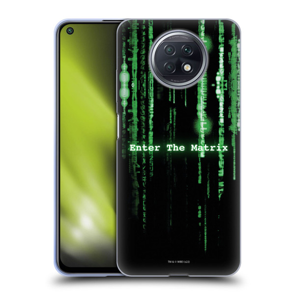 The Matrix Key Art Enter The Matrix Soft Gel Case for Xiaomi Redmi Note 9T 5G