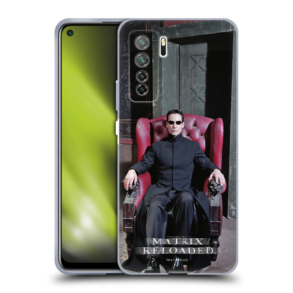 The Matrix Reloaded Key Art Neo 4 Soft Gel Case for Huawei Nova 7 SE/P40 Lite 5G
