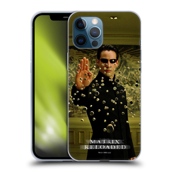 The Matrix Reloaded Key Art Neo 3 Soft Gel Case for Apple iPhone 12 Pro Max