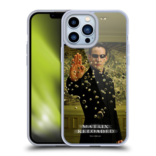 The Matrix Reloaded Key Art Neo 3 Soft Gel Case for Apple iPhone 13 Pro Max