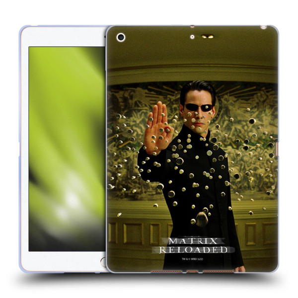 The Matrix Reloaded Key Art Neo 3 Soft Gel Case for Apple iPad 10.2 2019/2020/2021