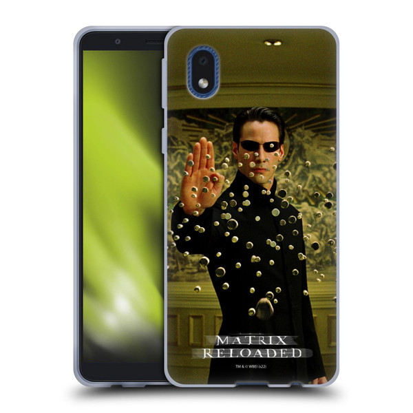 The Matrix Reloaded Key Art Neo 3 Soft Gel Case for Samsung Galaxy A01 Core (2020)