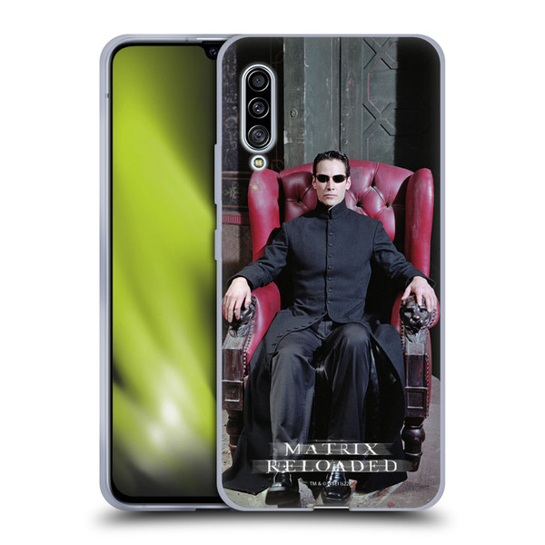 The Matrix Reloaded Key Art Neo 4 Soft Gel Case for Samsung Galaxy A90 5G (2019)