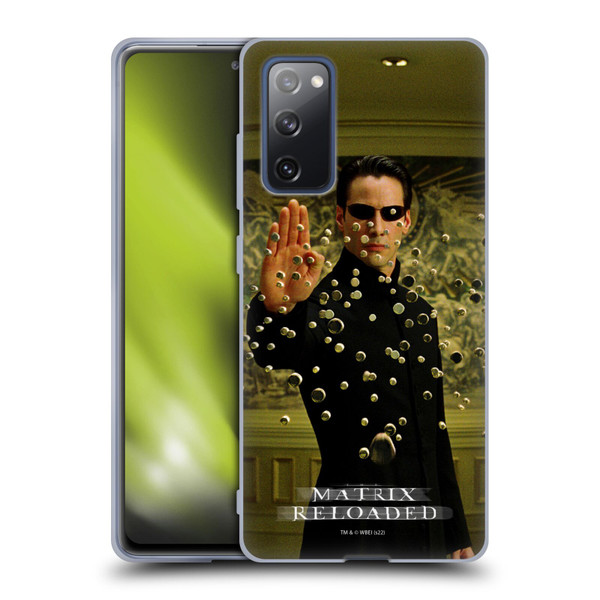 The Matrix Reloaded Key Art Neo 3 Soft Gel Case for Samsung Galaxy S20 FE / 5G