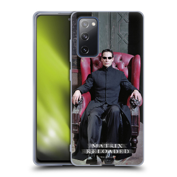The Matrix Reloaded Key Art Neo 4 Soft Gel Case for Samsung Galaxy S20 FE / 5G