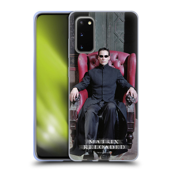 The Matrix Reloaded Key Art Neo 4 Soft Gel Case for Samsung Galaxy S20 / S20 5G