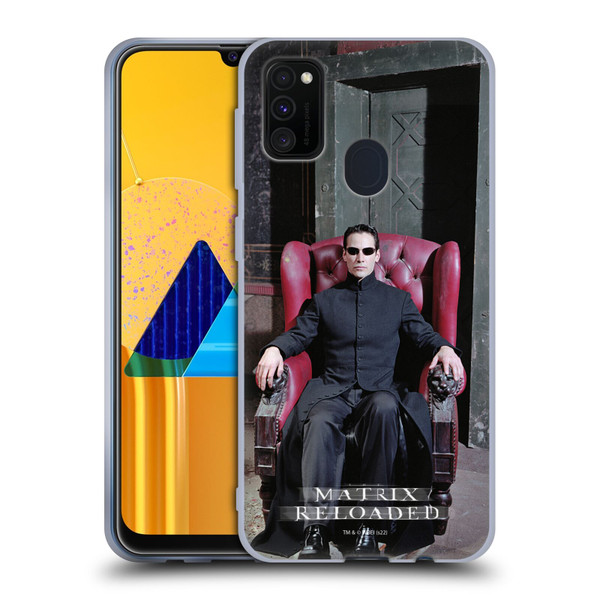 The Matrix Reloaded Key Art Neo 4 Soft Gel Case for Samsung Galaxy M30s (2019)/M21 (2020)
