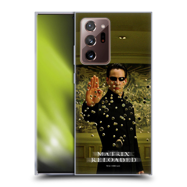 The Matrix Reloaded Key Art Neo 3 Soft Gel Case for Samsung Galaxy Note20 Ultra / 5G