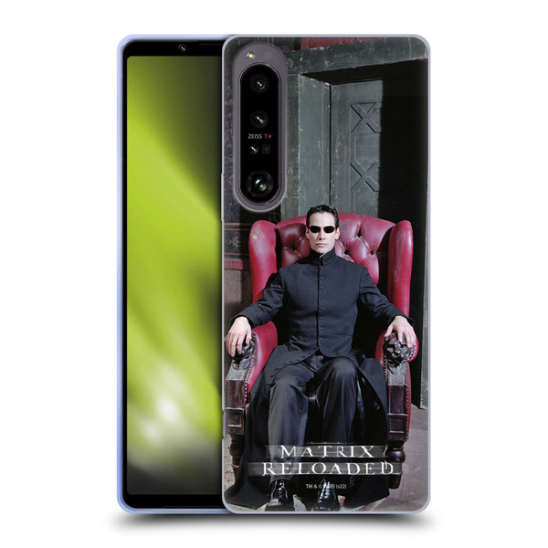 The Matrix Reloaded Key Art Neo 4 Soft Gel Case for Sony Xperia 1 IV