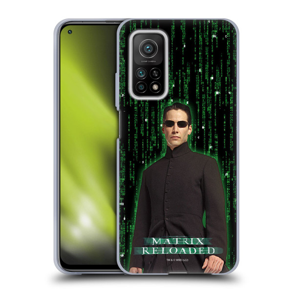 The Matrix Reloaded Key Art Neo 1 Soft Gel Case for Xiaomi Mi 10T 5G