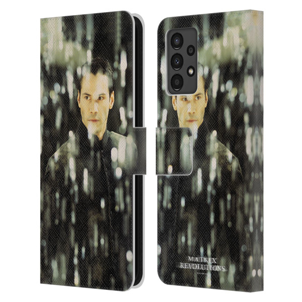 The Matrix Revolutions Key Art Neo 1 Leather Book Wallet Case Cover For Samsung Galaxy A13 (2022)