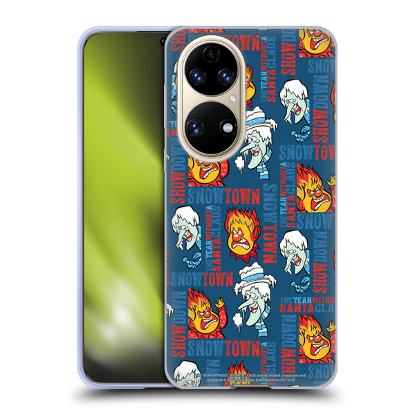 The Year Without A Santa Claus Character Art Snowtown Soft Gel Case for Huawei P50