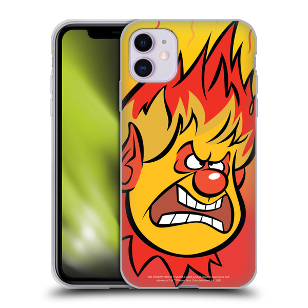 The Year Without A Santa Claus Character Art Heat Miser Soft Gel Case for Apple iPhone 11