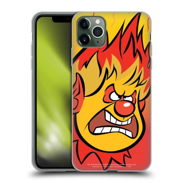 The Year Without A Santa Claus Character Art Heat Miser Soft Gel Case for Apple iPhone 11 Pro Max