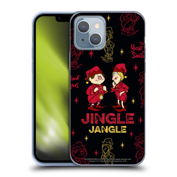 The Year Without A Santa Claus Character Art Jingle & Jangle Soft Gel Case for Apple iPhone 14