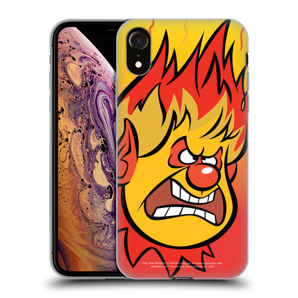 The Year Without A Santa Claus Character Art Heat Miser Soft Gel Case for Apple iPhone XR
