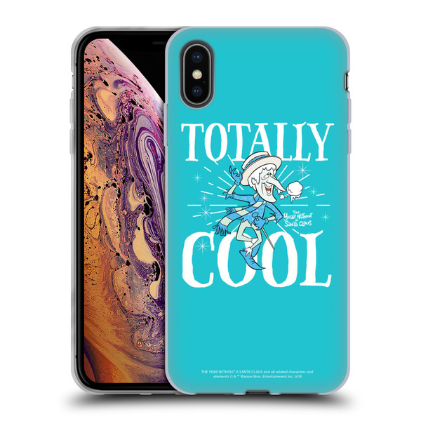 The Year Without A Santa Claus Character Art Totally Cool Soft Gel Case for Apple iPhone XS Max