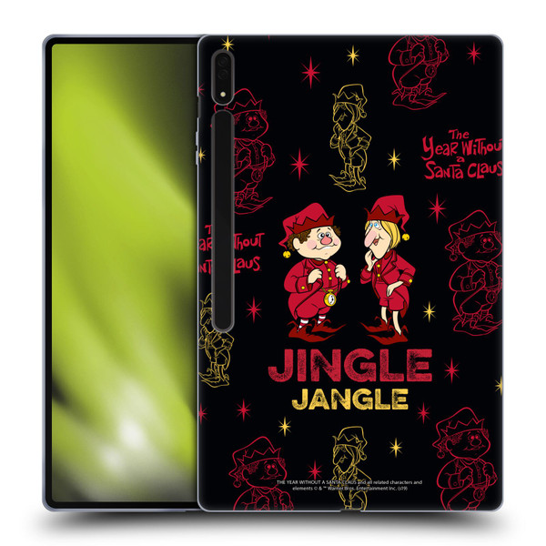 The Year Without A Santa Claus Character Art Jingle & Jangle Soft Gel Case for Samsung Galaxy Tab S8 Ultra