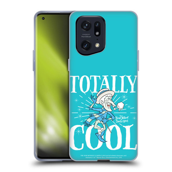 The Year Without A Santa Claus Character Art Totally Cool Soft Gel Case for OPPO Find X5 Pro