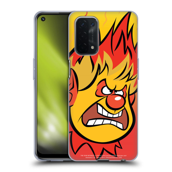 The Year Without A Santa Claus Character Art Heat Miser Soft Gel Case for OPPO A54 5G