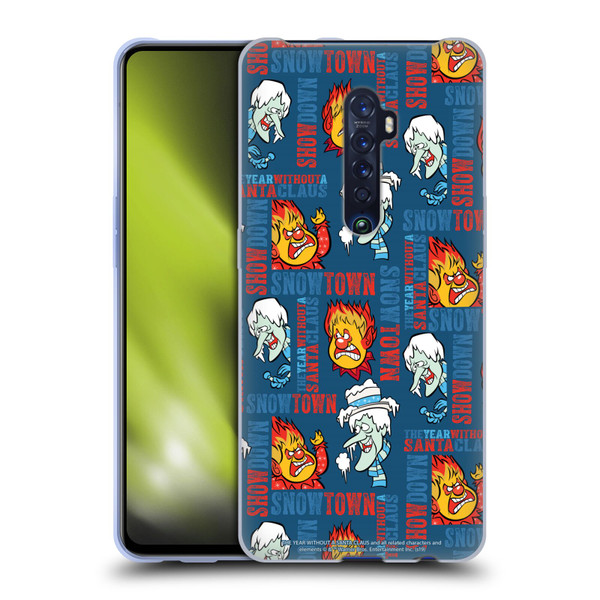 The Year Without A Santa Claus Character Art Snowtown Soft Gel Case for OPPO Reno 2