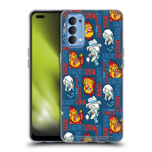 The Year Without A Santa Claus Character Art Snowtown Soft Gel Case for OPPO Reno 4 5G
