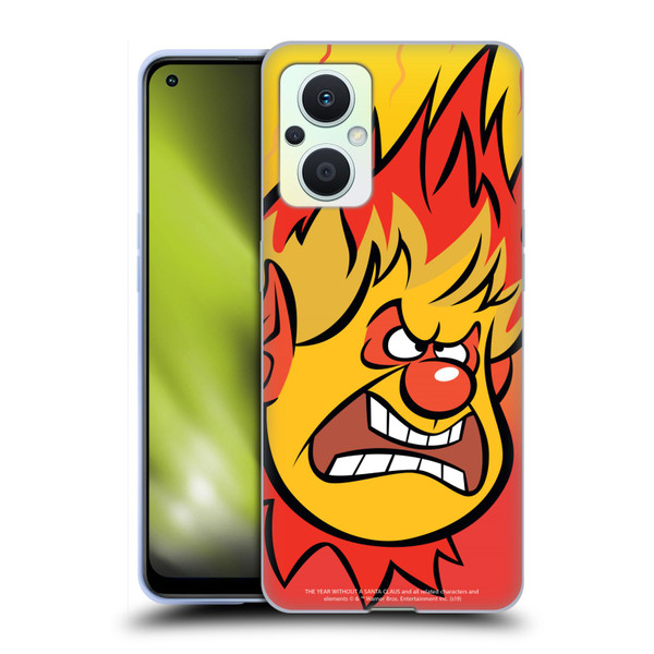 The Year Without A Santa Claus Character Art Heat Miser Soft Gel Case for OPPO Reno8 Lite