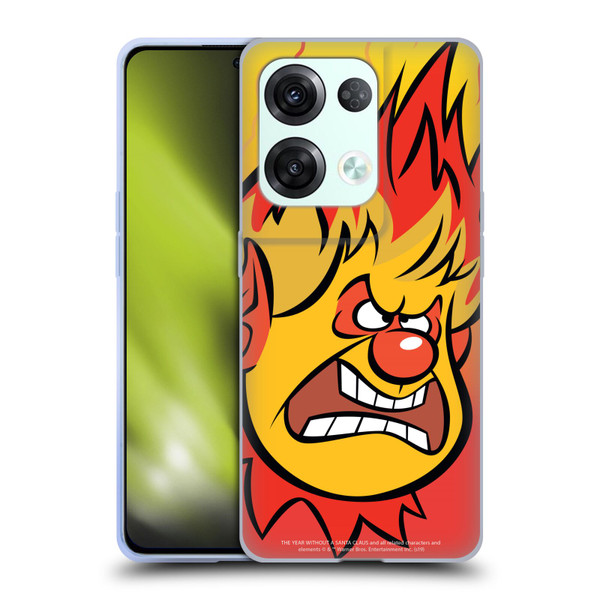 The Year Without A Santa Claus Character Art Heat Miser Soft Gel Case for OPPO Reno8 Pro